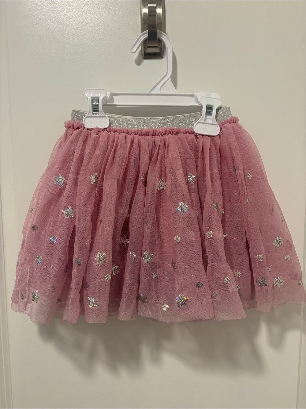 Disney Pink Tulle Sequin Party Skirt
